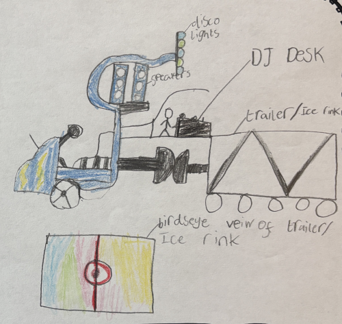 DJ Ice Rink on Wheels : Little Inventors